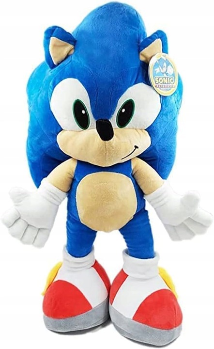 MASKOTKA SONIC PRIME PLUSZAK FIGURKA PRZYTULANKA DUŻA 70CM