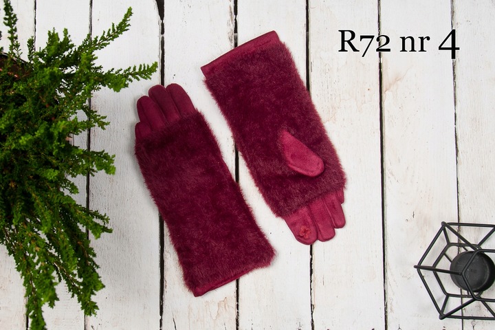 RĘKAWICZKI damskie DOTYKOWE ocieplane ALPAKA zimowe DUŻO KOLORÓW