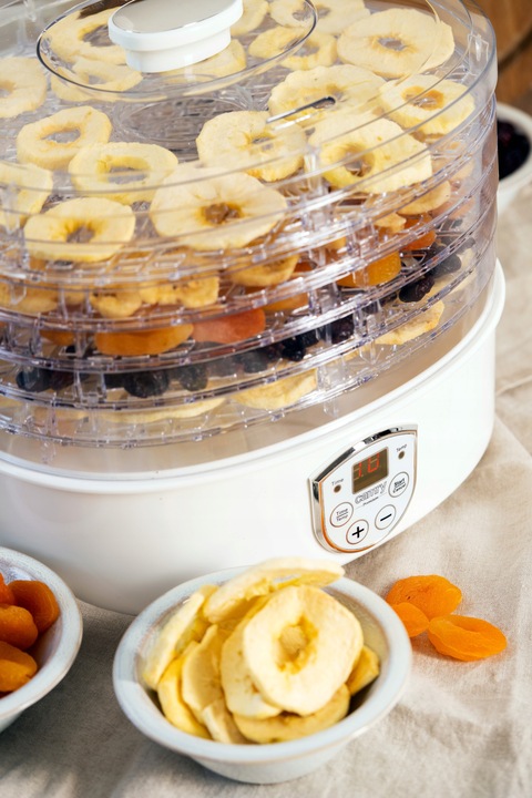 Suszarka do grzybów ziół i żywności 550W timer LCD