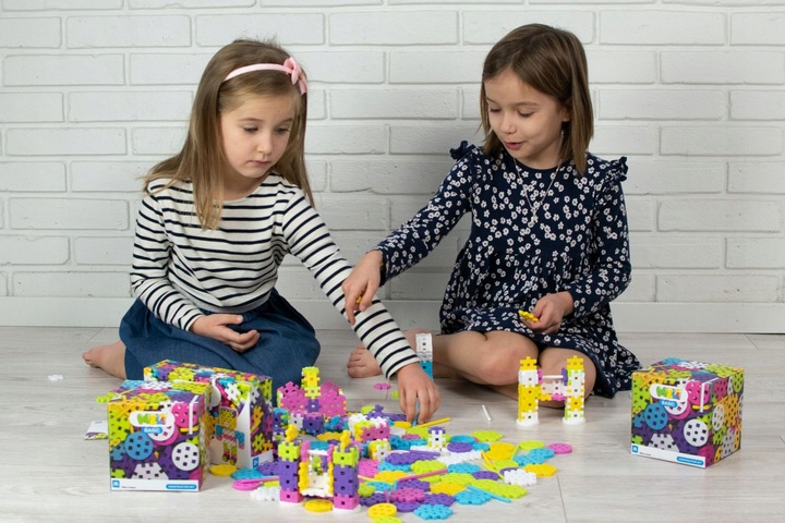 KLOCKI KONSTRUKCYJNE MELI BASIC CONSTRUCTOR PINK SET ZESTAW UZUPEŁNIAJĄCY