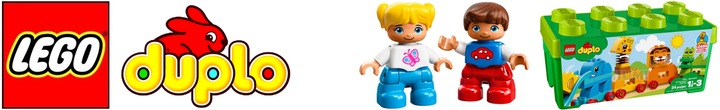 LEGO DUPLO 10913 Skrzynka klocków Pudełko KLOCEK + Torba LEGO na prezent