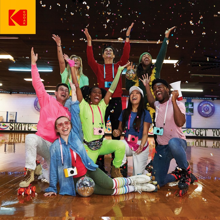 Aparat Cyfrowy Natychmiastowy Kodak SMILE+ Drukarka Bluetooth Telefon ZINK