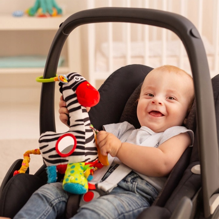 DUMEL BALIBAZOO ZAWIESZKA ZEBRA POZYTYWKA DO WÓZKA 84810