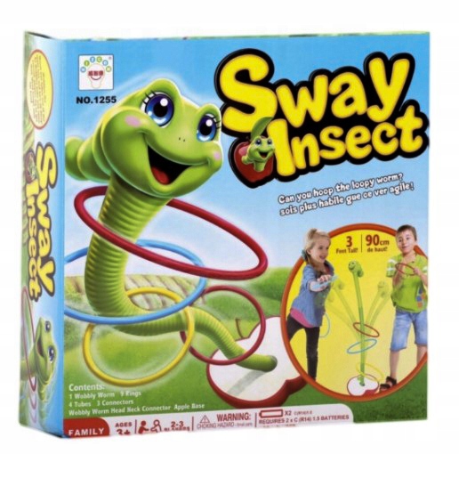 GRA ZRĘCZNOŚCIOWA Tańczący Robak Gry Dla Dzieci Gry Prezent Dla 3 4 5 Latka