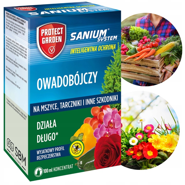 Sanium System koncentrat 100ml środek owadobójczy mszyce tarczniki