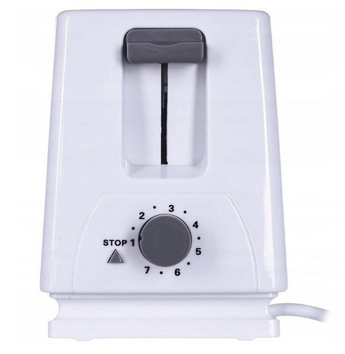 MOCNY TOSTER OPIEKACZ DO KANAPEK TOSTÓW BIAŁY 700W