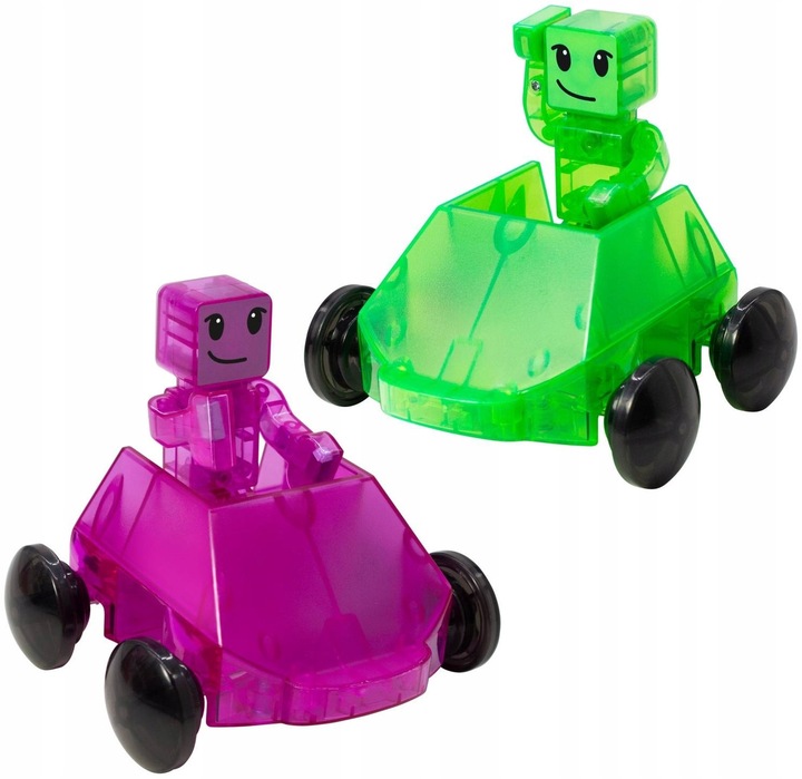MAGNA-TILES KLOCKI MAGNETYCZNE DOWNHILL DUO TOR WYŚCIGOWY 40 EL.