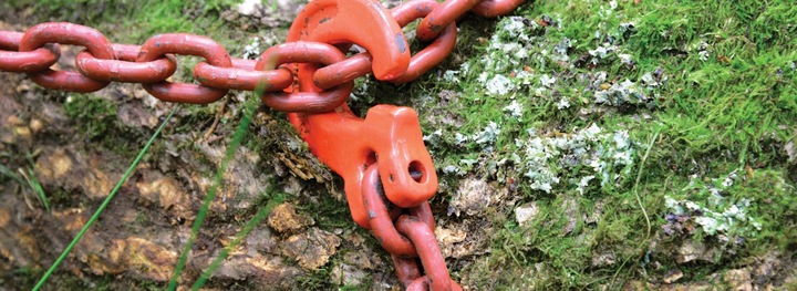 ŁAŃCUCH DO ZRYWKI ZRYWKOWY 3m Ø8 60kN G100 atest