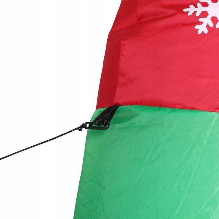 MIKOŁAJ BAŁWAN DMUCHANY BRAMKA LED 250x200cm