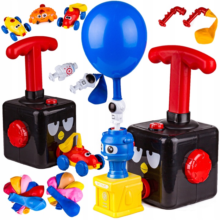 WYRZUTNIA AERODYNAMICZNA BALONÓW POMPKA SAMOCHÓD