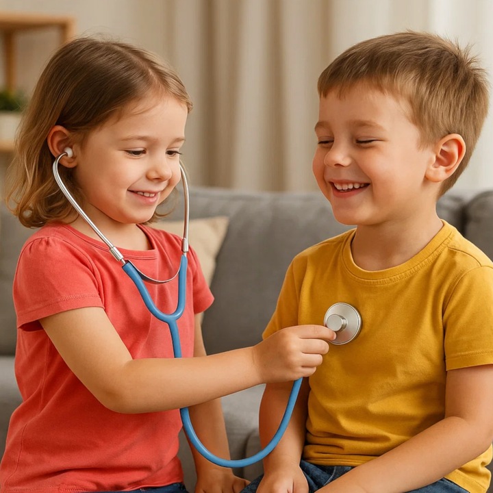 Zestaw Lekarski Mały Doktor Lekarz dla Dzieci Apteczka Doktora Lekarza XXL