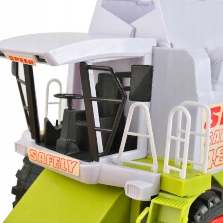 CLAAS LEXION DUŻY KOMBAJN ZBOŻOWY RUCHOME ELEMENTY NAPĘD TRAKTOR ZABAWKA