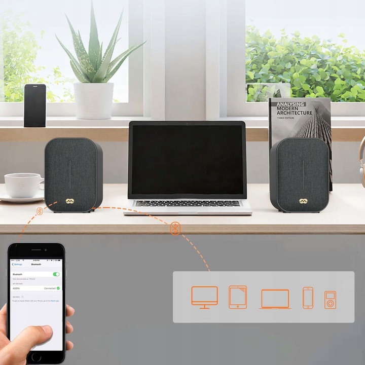 MOZOS AGERA GŁOŚNIKI DO KOMPUTERA TELEWIZORA Z PILOTEM MOCNE PREMIUM OPTYK