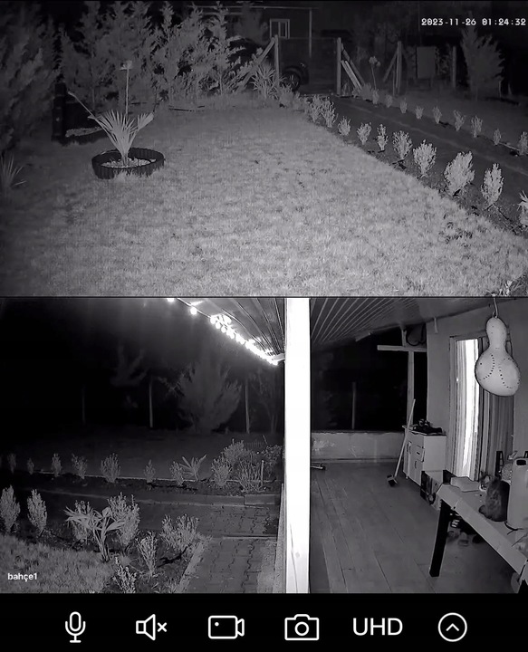 Kamera Zewnętrzna WiFi Obrotowa Podwójna Dwa Obiektywy 2x3MP