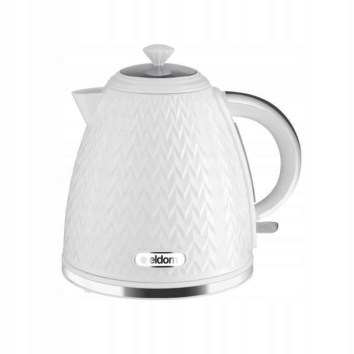 CZAJNIK ELEKTRYCZNY BEZPRZEWODOWY 1,7l C265 ELDOM BIAŁY