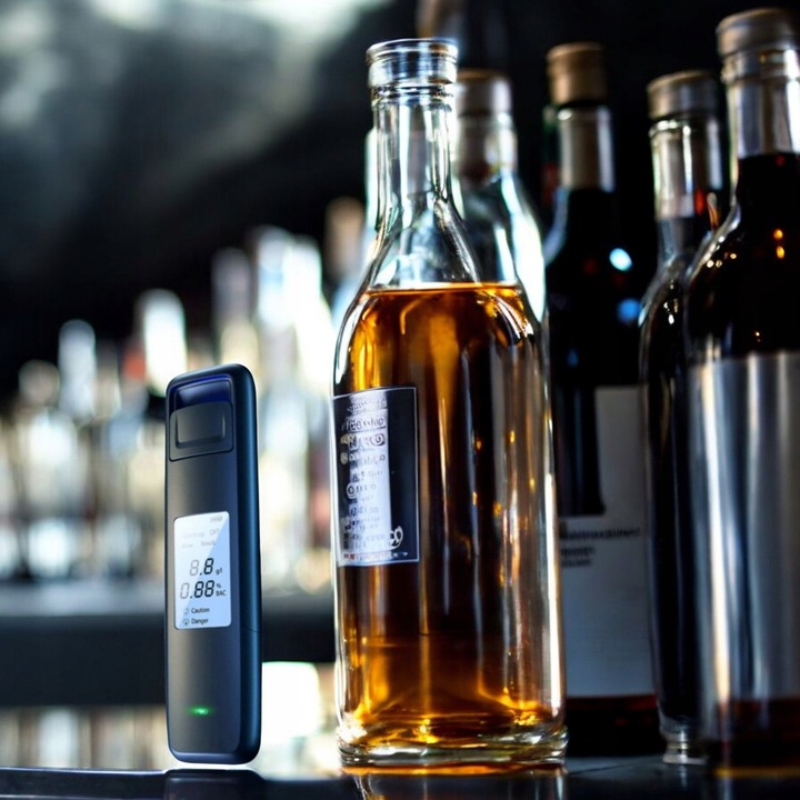 ALKOMAT BEZUSTNIKOWY POLICYJNY MEGA GAŻDZET PROFESJONALNY