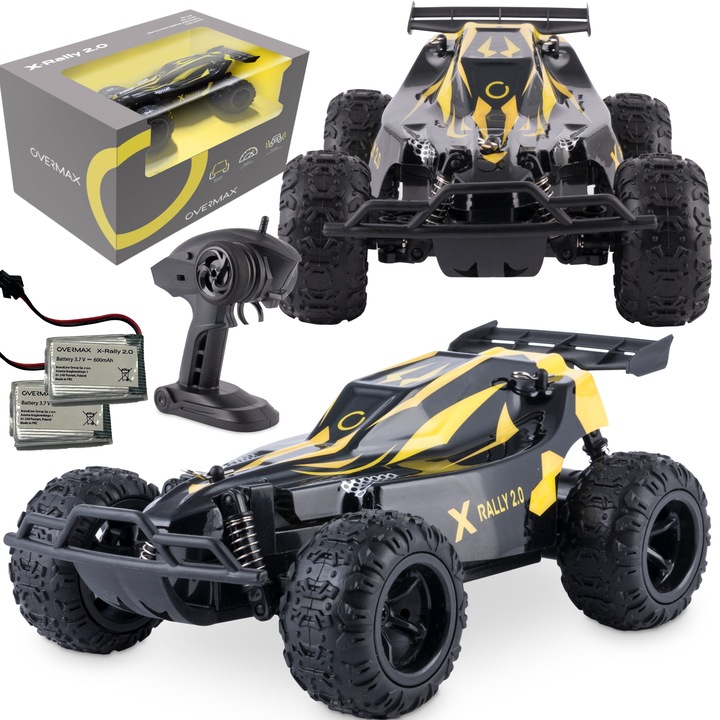 Samochód zdalnie sterowany zasięg RC 30min 100m NAPĘD na TYŁ dla DZIECI 8+