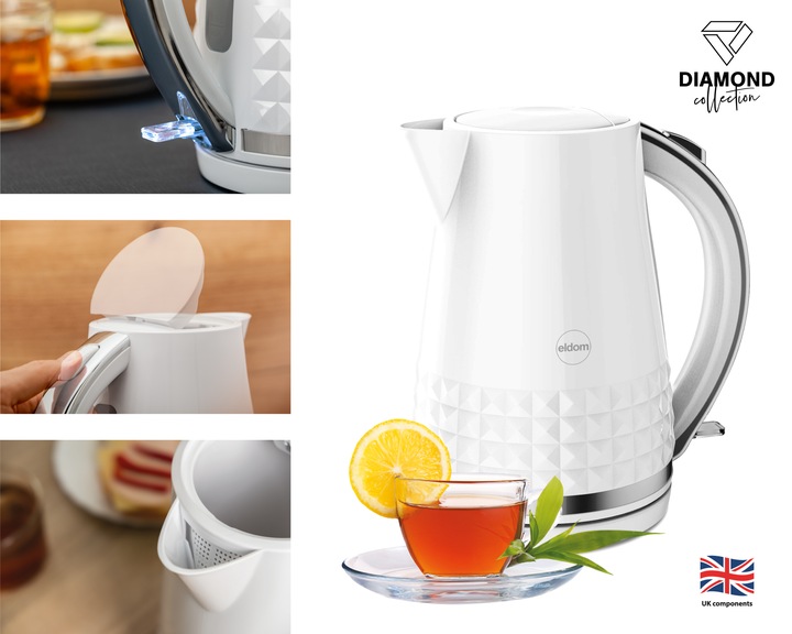 Czajnik elektryczny bezprzewodowy C270 ELDOM NOWOCZESNY I STYLOWY!