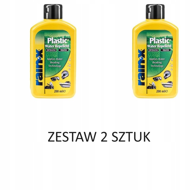 2x RAIN-X NIEWIDZIALNA WYCIERACZKA ZESTAW