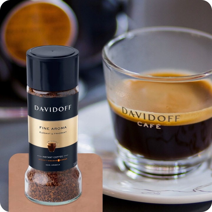 KAWA ROZPUSZCZALNA DAVIDOFF FINE AROMA 100G