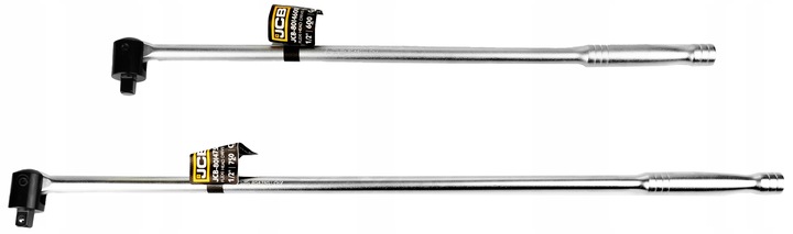 POKRĘTŁO PRZEGUBOWE ŁAMANE UCHYLNE 1/2" 600MM DŁUGIE CR-V DO NASADEK JCB