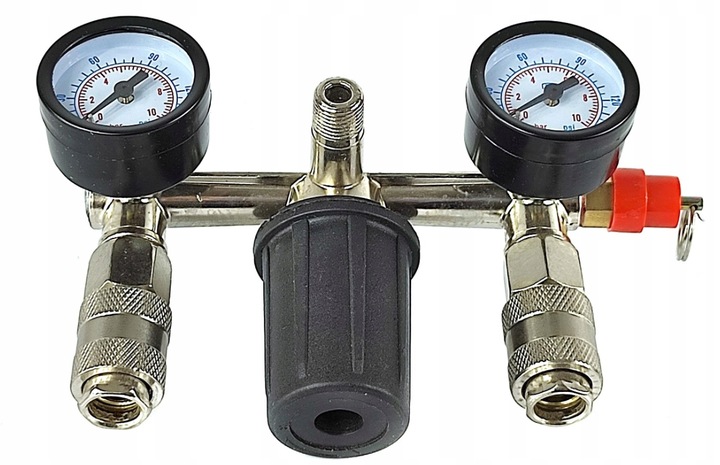 TRÓJNIK ROZDZIELACZ CIŚNIENIOWY DO KOMPRESORA PRESOSTAT 230V 1/4 MAX 12 BAR