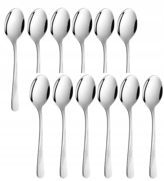 GERLACH SZTUĆCE CELESTIA 04A ŁYŻECZKI NIERDZEWNE DO KAWY MOKKI DLA 12 OSÓB