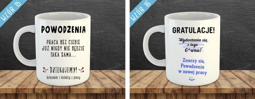 KUBEK Z NADRUKIEM DO PRACY DLA PRACOWNIKÓW ŚMIESZNE NAPISY