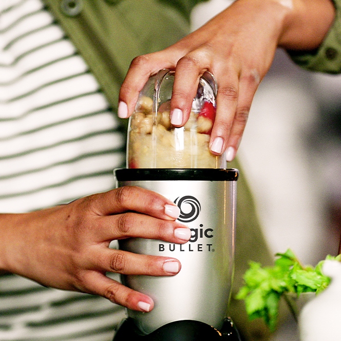 Blender kielichowy NutriBullet Magicbullet 200 W srebrny