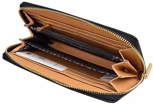 Portfel Damski Młodzieżowy LuluCastagnette Piórnik na prezent czarny