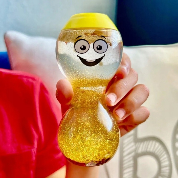 Tuby sensoryczne Wyraź swoje uczucia butelki emocje zestaw 4 szt. część 2