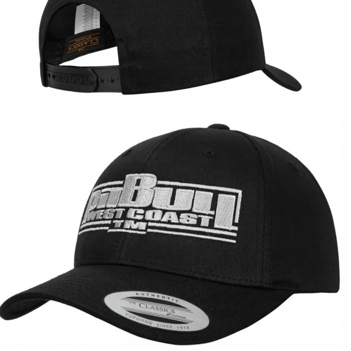 CZAPKA Z DASZKIEM MĘSKA DAMSKA PIT BULL SPORTOWA BEJSBOLÓWKA PITBULL