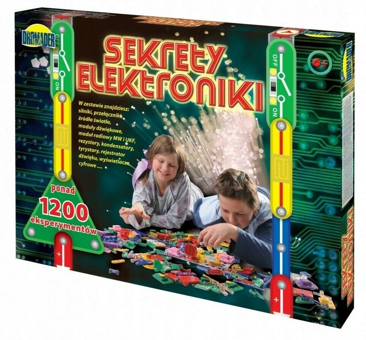 9537 SEKRETY ELEKTRONIKI 1200 EKSPERYMENTÓW DROMADER