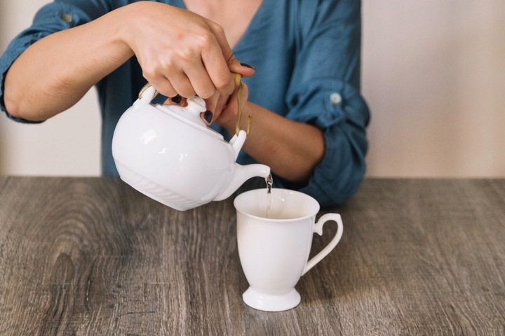 Zestaw 6 herbat czerwonych Pu erh z cytryną Big active + naklejka