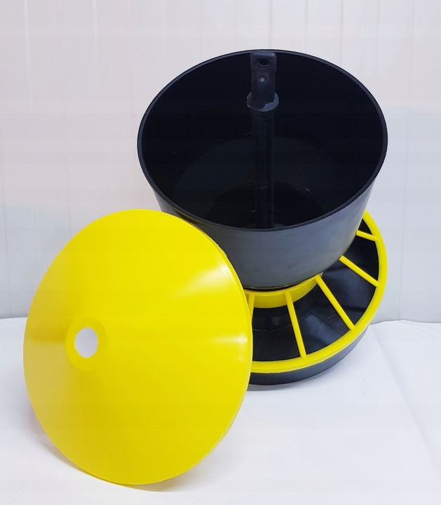 Zestaw dla drobiu POIDŁO 6L + KARMNIK 6KG DLA DROBIU KACZEK GĘSI KUR