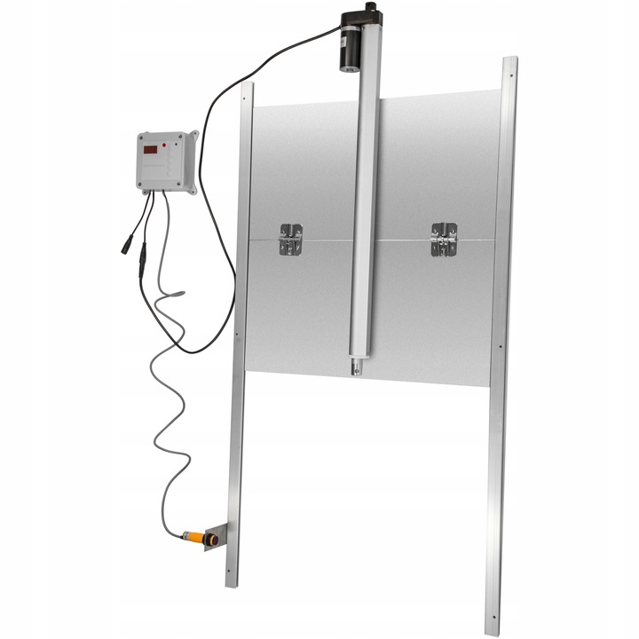 Automat Drzwi do Kurnika Timer Światło Otwierające Z Czujnikiem Światła