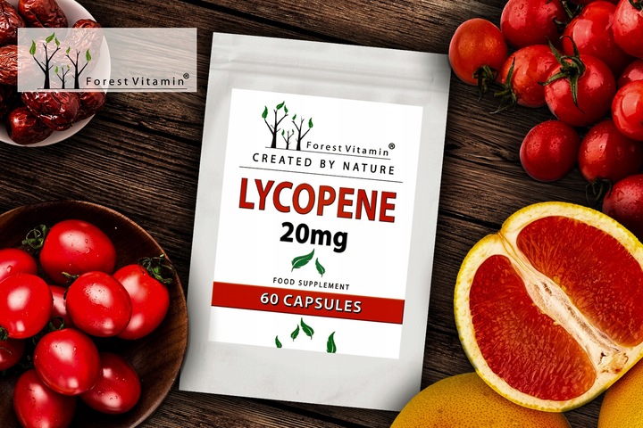 LIKOPEN 60kaps LYCOPENE PROSTATA SERCE MOCNY 20mg