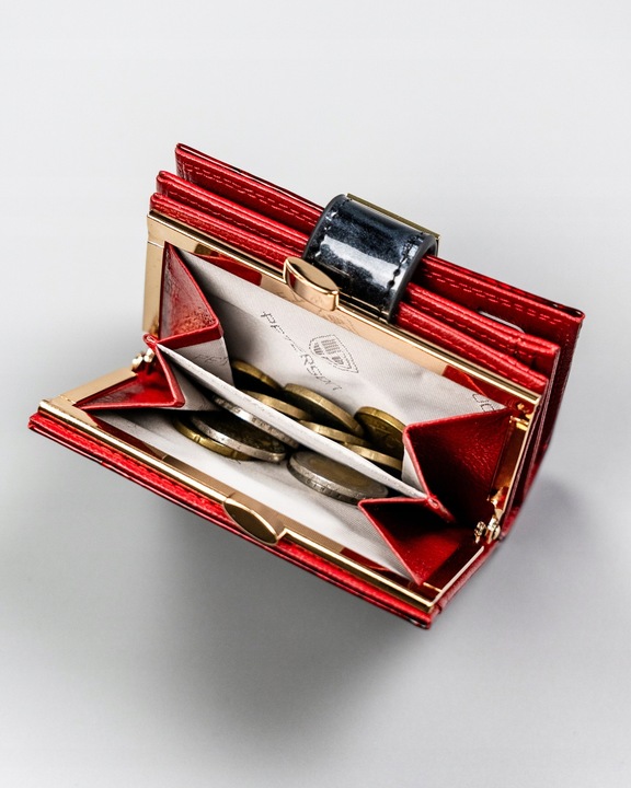 PETERSON duży portfel damski pojemny poziomy portmonetka skóra eko