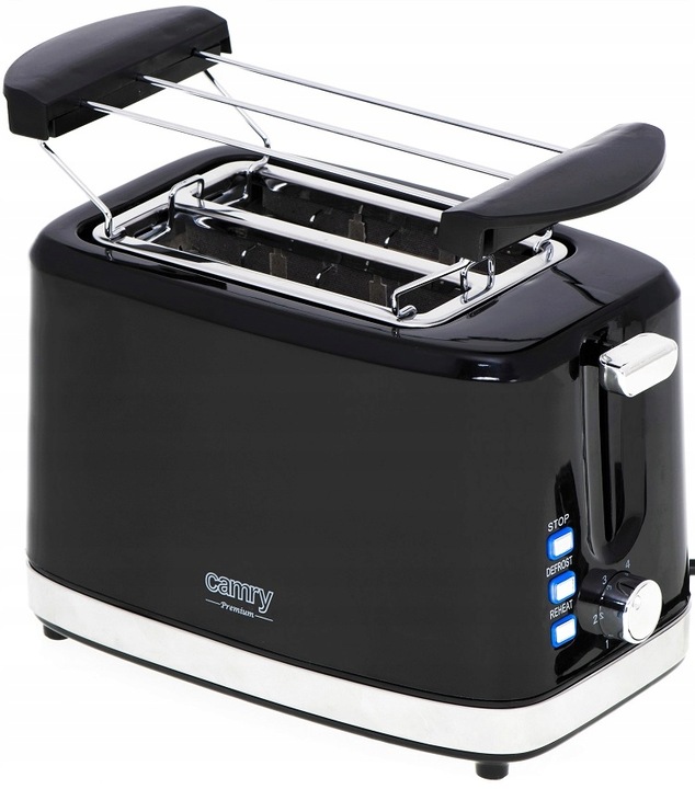 TOSTER OPIEKACZ KANAPEK 6 POZIOMÓW 900W GRZANKI RUSZT DO BUŁEK FUNKCJA STOP