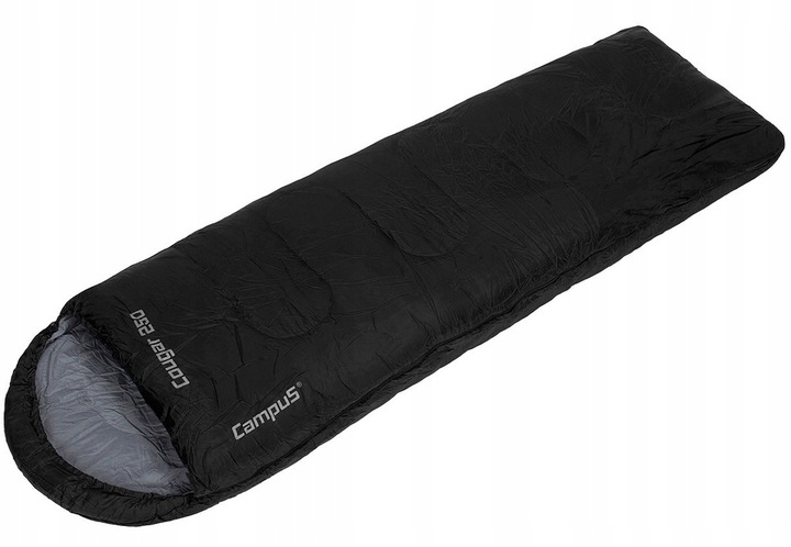 CAMPUS ŚPIWÓR 2w1 COUGAR DO -5st KOŁDRA 250 LEWY