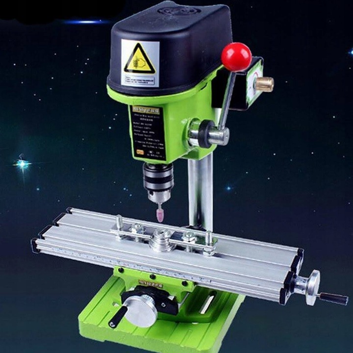 Stół przesuwny z trzema rowkami T do wiertarek i frezarek do wiertarek