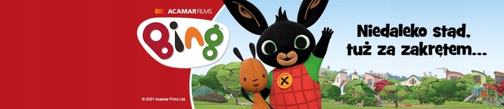 BING Królik Bing i Flop Zestaw pluszaków maskotki dla najmłodszych