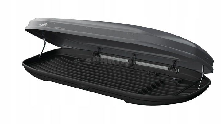 BAGAŻNIK DACHOWY BOX KUFER NA DACH HAKR MAGIC 450L 220x80x40 cm
