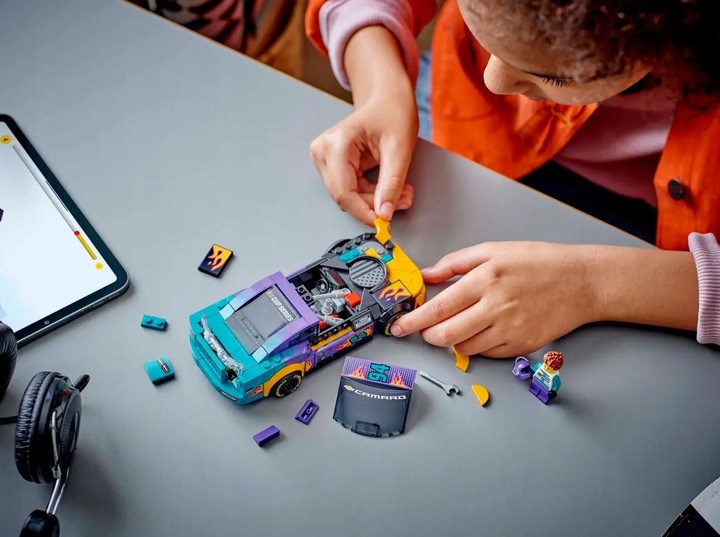 LEGO SPEED Champions 76935 NASCAR Next Gen Chevrolet Camaro ZL1 torba