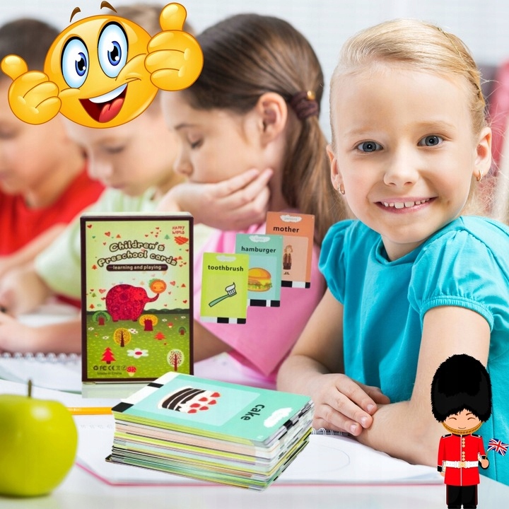 CZYTNIK KART DO NAUKI SŁÓWEK POLSKI I ANGIELSKI 448 SŁÓW TRZY TRYBY JĘZYKÓW