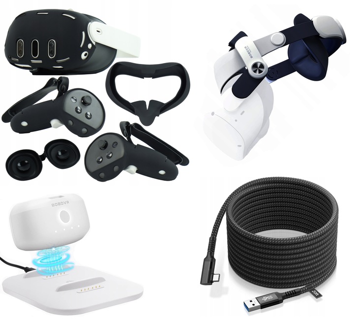 Kabel 5m USB 3.2 Gen 1 do Oculus Quest 2 / 3 LINK Steam WYTRZYMAŁY