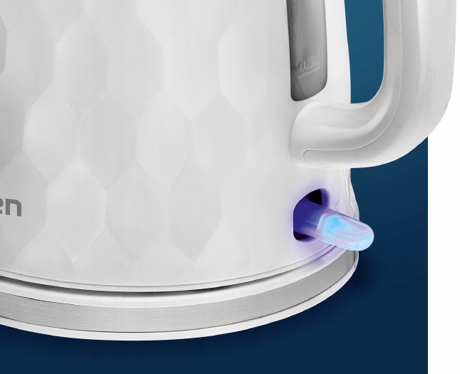 Biały Czajnik elektryczny RAVEN EC025B 1,7 l 2200W