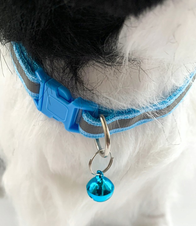 Interaktywny piesek na smyczy chodzi szczeka pies