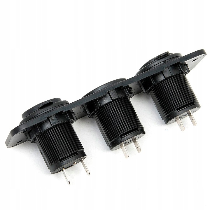 GNIAZDO ZAPALNICZKI SAMOCHÓD WOLTOMIERZ 2x USB 2A