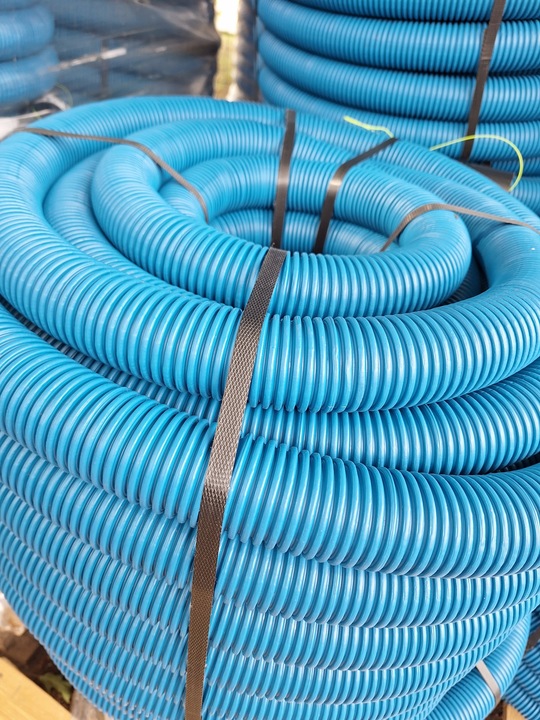 RURA PESZEL KARBOWANA AROT DVR DO ZIEMI z PILOTEM 40 mm 25 m